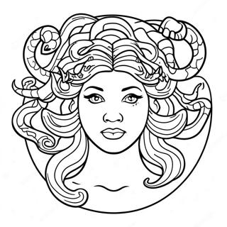 Medusa Coloring Pages