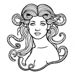 Medusa Coloring Page 9031-7552