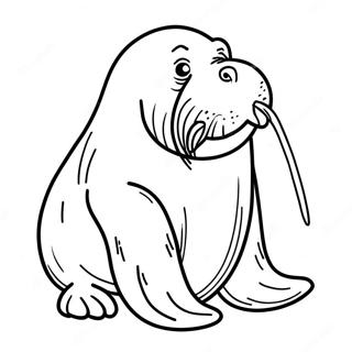 Walrus Coloring Pages