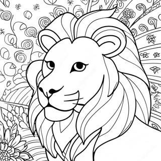 Leo Coloring Pages