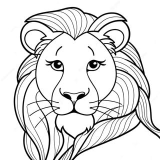 Leo The Lion Coloring Page 9071-7578