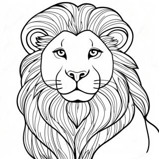 Majestic Leo Coloring Page 9072-7597