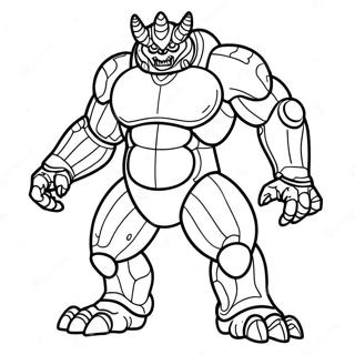 Pacific Rim Kaiju Coloring Page 9101-7607