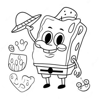 Spongebob And Patrick Coloring Pages