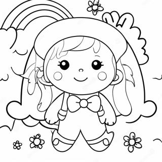 Rainbow Friends Yellow Character Coloring Page 9141-7634