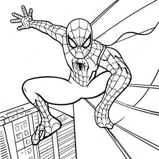 Spider Man Coloring Page 9151-7659