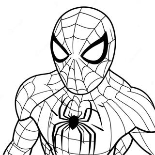 Spider Man Coloring Page 9151-7660