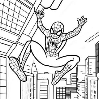 Spider Man And Hello Kitty Coloring Pages