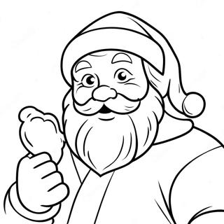 Santa Coloring Pages