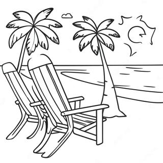 Beautiful Puerto Rican Beach Coloring Page 9212-7697