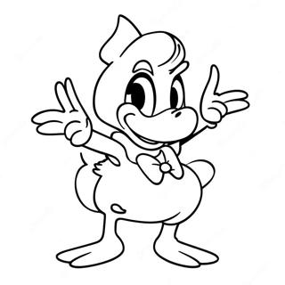 Daisy Duck Coloring Page 921-731