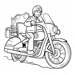 Rescue Riders Coloring Page 9271-7743