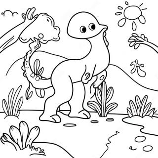 Ecosystem Coloring Pages