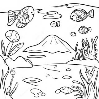 Ecosystem Coloring Page 9291-7759