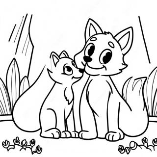 The Fox And The Hound Coloring Pages