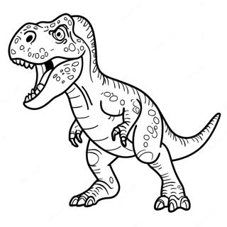 Realistic Dinosaur Coloring Pages