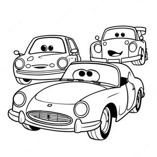 Cars 2 Coloring Pages