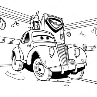 Cars 2 Coloring Page 9321-7779