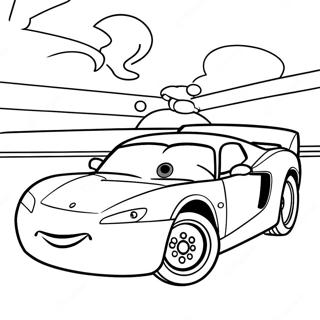 Cars 2 Coloring Page 9321-7780