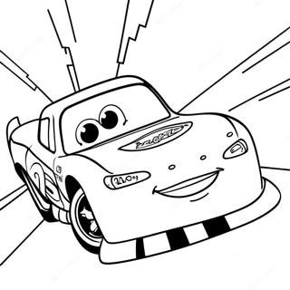 Lightning Mcqueen Racing Coloring Page 9322-7784