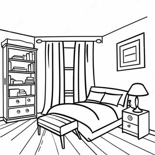 Room Coloring Page 9341-7790