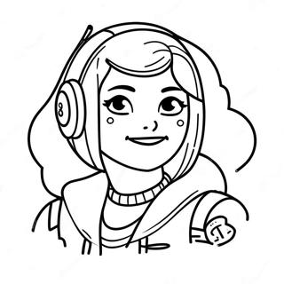 Fortnite Girl Coloring Pages