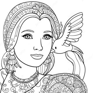 Hello Coloring Page 9421-7856