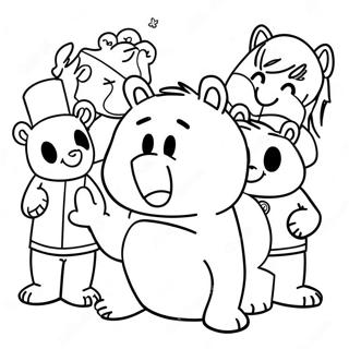 Arthur And Friends Coloring Page 9452-7882