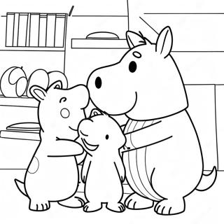 Arthur And Friends Coloring Page 9452-7884