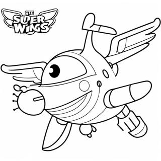 Super Wings Coloring Pages