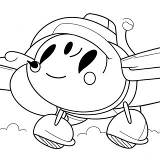 Super Wings Coloring Page 9491-7906