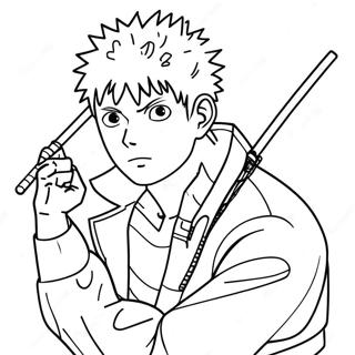 Jujutsu Kaisen Coloring Pages