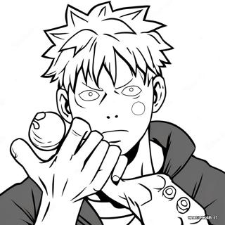 Jujutsu Kaisen Coloring Page 951-756