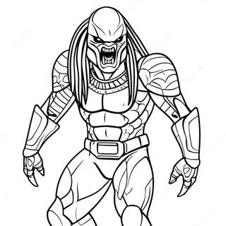 Predator Coloring Pages