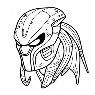 Predator Coloring Page 9551-7960