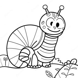 Very Hungry Caterpillar Coloring Pages