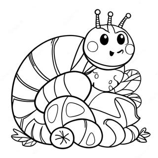 Very Hungry Caterpillar Coloring Page 9571-7976