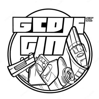 Gta Coloring Pages