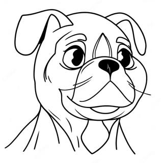 Booba Coloring Page 9601-7999