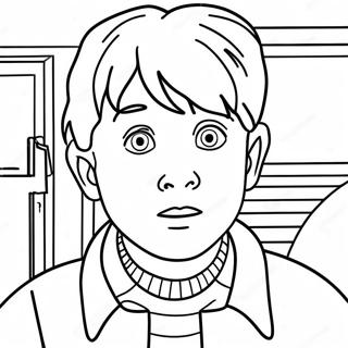 Home Alone Coloring Page 9611-8007