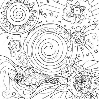 Galaxy Coloring Page 961-758