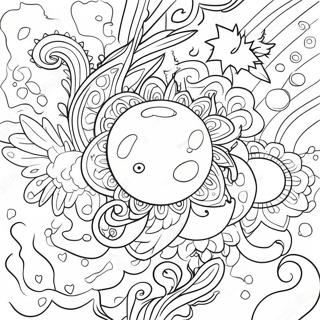 Galaxy Coloring Page 961-760