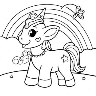 Unicorn Puppy Coloring Pages