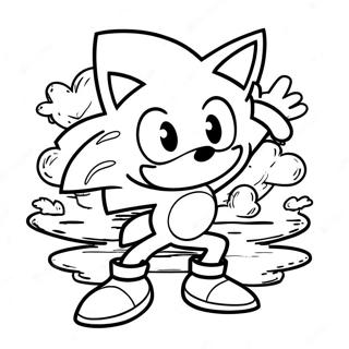 Sonic Mania Coloring Page 9741-8110