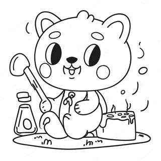 Testing Coloring Page For Kids 9761-8130