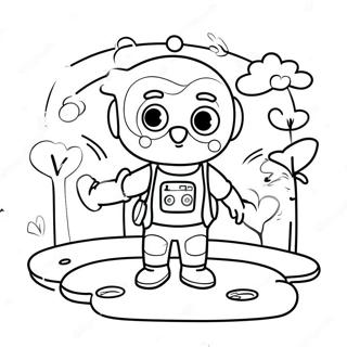 Testing Coloring Page For Kids 9761-8131