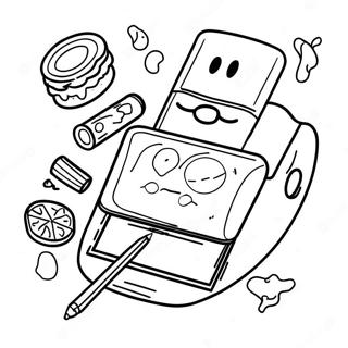 Testing Coloring Page For Kids 9761-8132