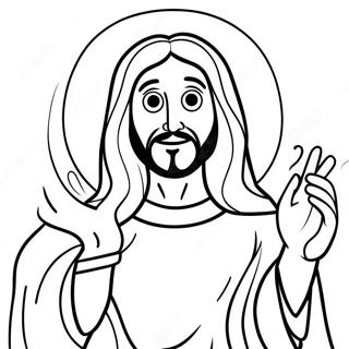 Jesus Loves Me Coloring Pages