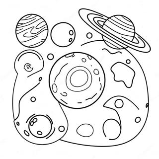 Dwarf Planets Coloring Page 9861-8202