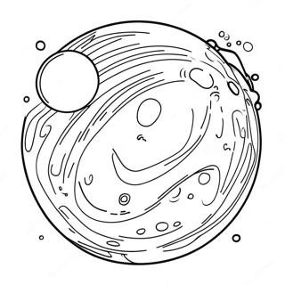 Dwarf Planets Coloring Page 9861-8204